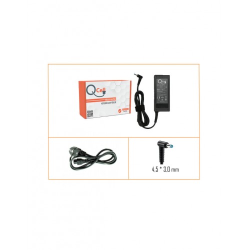 QBA-092 65W 19V 3.42A (4.5*3.0mm) Uyumlu Adaptör MAVİ İĞNE